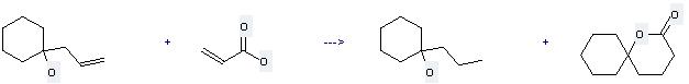 Cyclohexanol, 1-propyl- can be used to produce 5-amino-1-(3-chloro-phenyl)-1H-pyrazole-4-carboxylic acid ethyl ester at the temperature of 0 °C